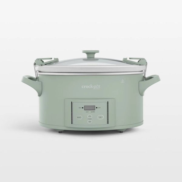 Crock-Pot Design Series 7-Qt. Cook & Carry Slow Cooker in Desert Sage