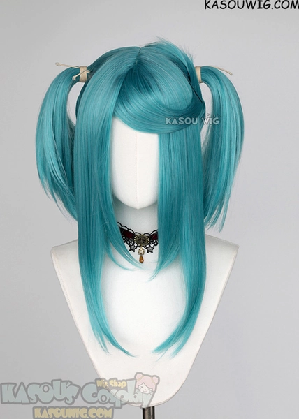 teal hatsune miku base wig