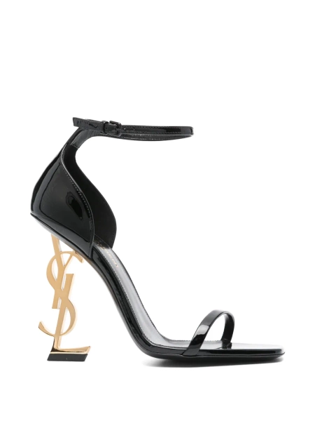 Saint Laurent Opyum patent-leather sandals | 39