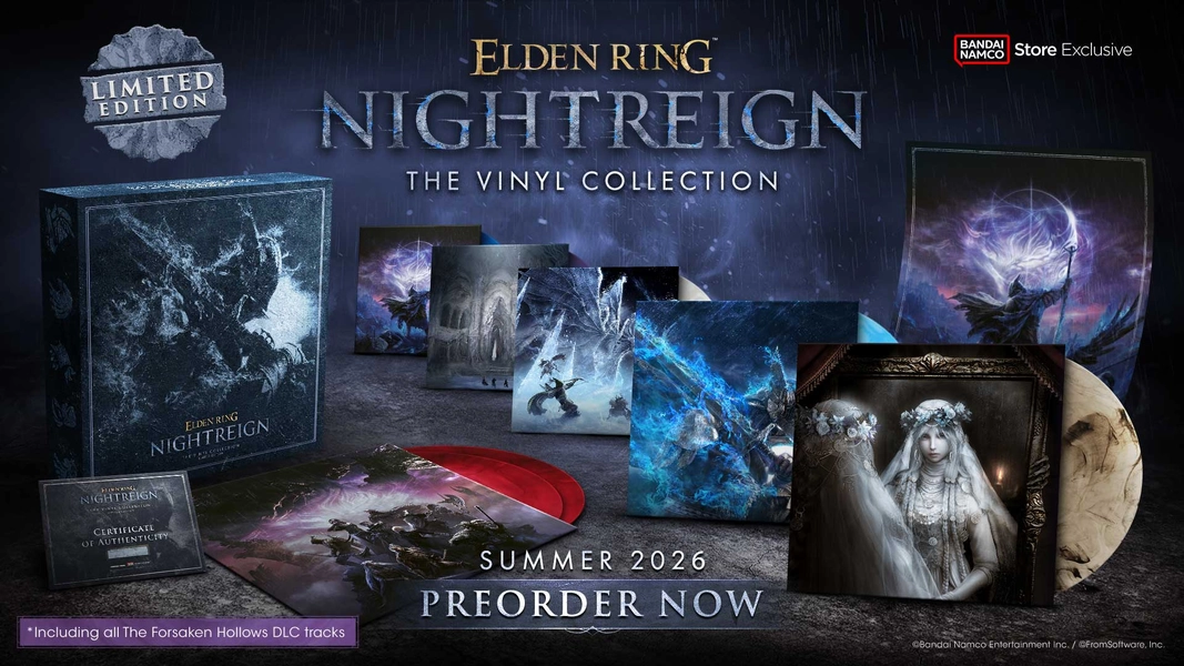 ELDEN RING NIGHTREIGN - The Vinyl Collection | Bandai Namco Entertainment America Official Store