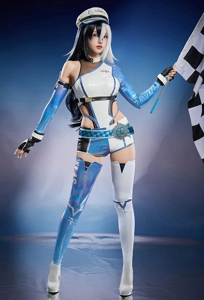 Rival Girl Luna Snow Sonic Trailblazer Cosplay