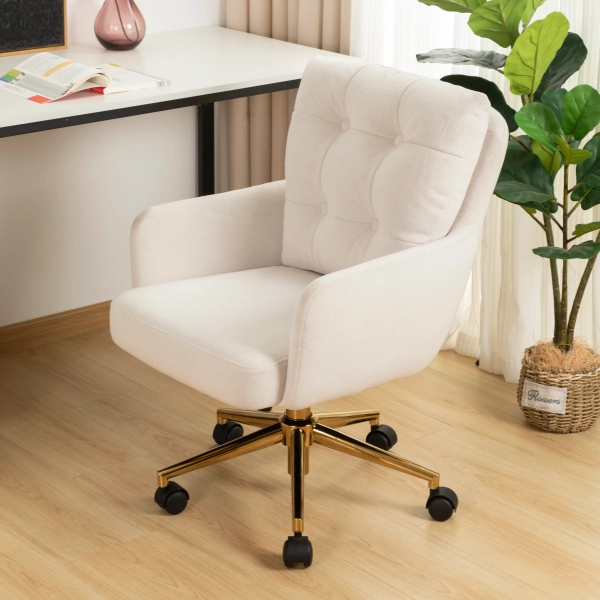 Chaise de bureau en polyester Zareon