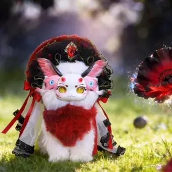 Maomaolong Cat Dragon gloomy grove series Blind Box，Bunny Plush Dolls，Soft Furry Collectibles，Backpack or clothing decoration，Stuffed Animal