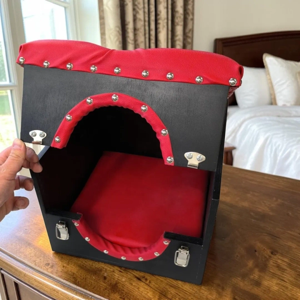 Bondage Head Box With Breathing Hole, Fetish Head Cage, Leather Padded Head Box - Etsy