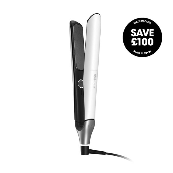 GHD CHRONOS PROFESSIONAL HAIR STRAIGHTENER (26MM PLATE) WHITE
