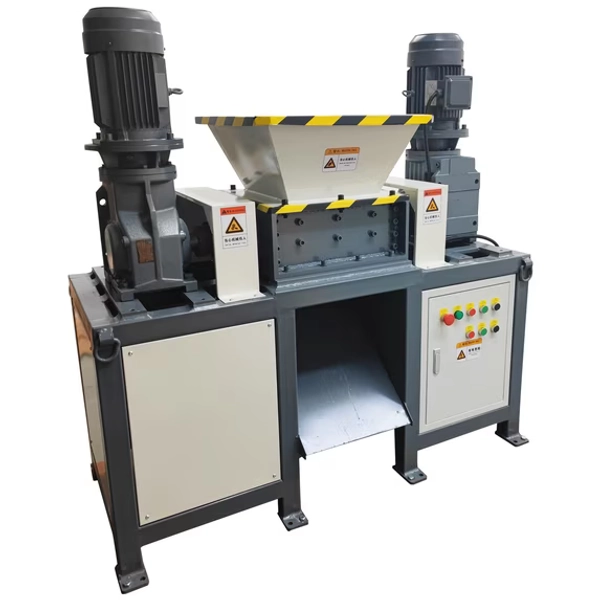 Universal Biaxial Crusher 220V 3-phase Metal Shredder Industrial Crush Machine
