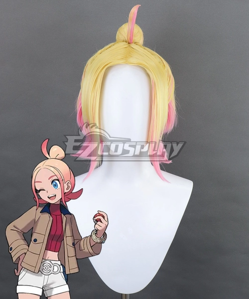 PM PM Legends: ZA Taunie Pink Cosplay Wig