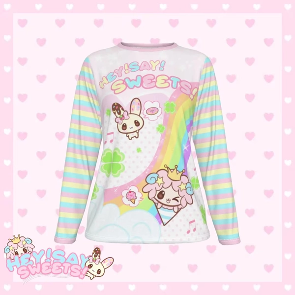 Candy Paradise - Kawaii Jojifuku T-shirt , Pastel Polka Dots - Etsy