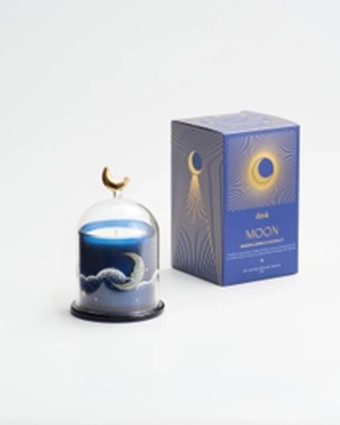 Moon Candle W/ Cloche