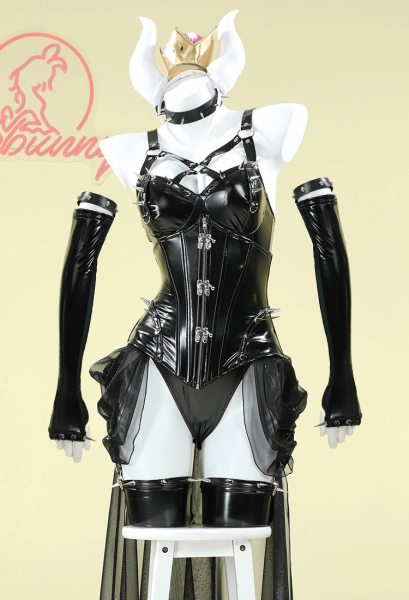 "Bowsette" Spiked Lingerie Set