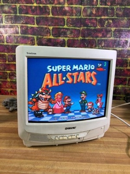 Vintage 1999 Sony Trinitron KV-13M53 13" Retro Gaming CRT Tube TV | eBay