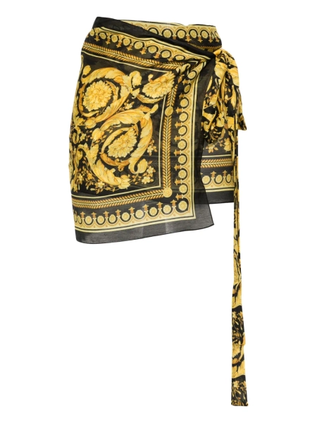 Versace Barocco beach cover-up