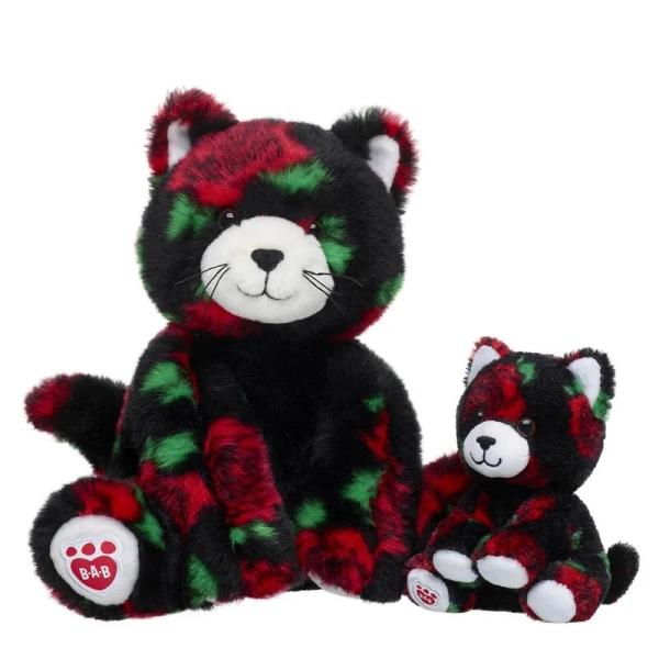 Red Rose Kitty Stuffed Animal w/ | Build-A-Bear