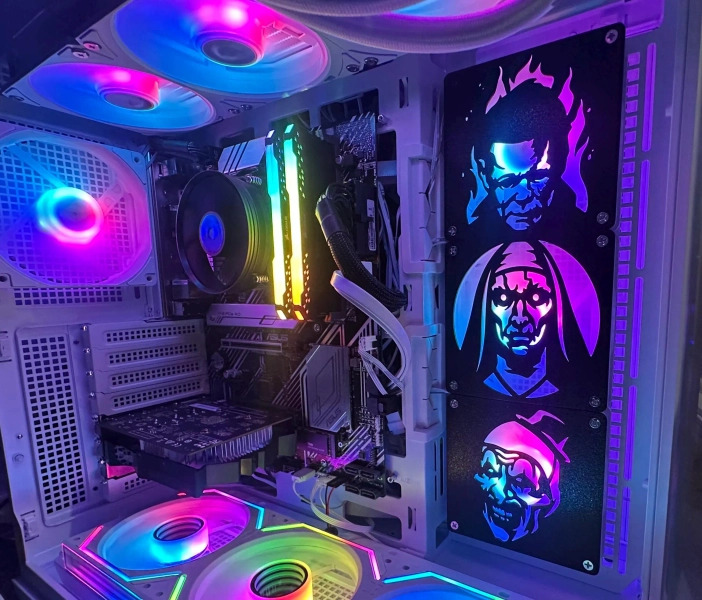 Horror PC Fan Covers 120mm - SET OF 3
