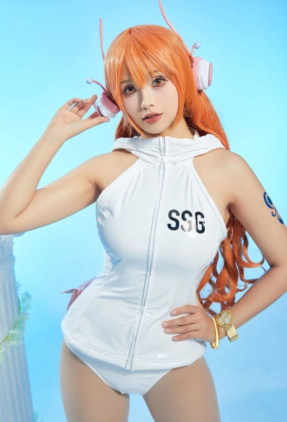 Nami egghead island cosplay