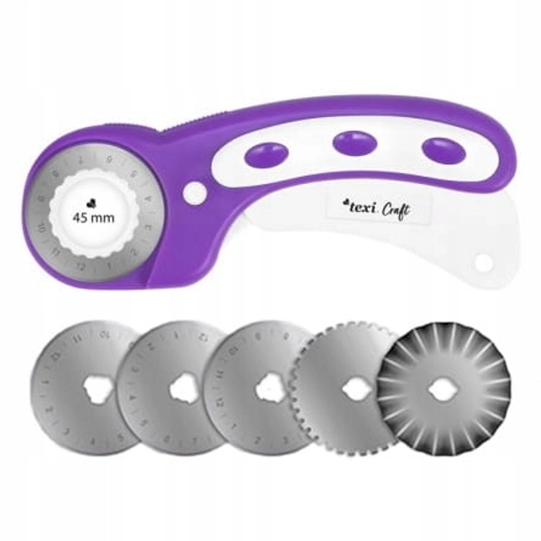 Rotary cutter with different ends