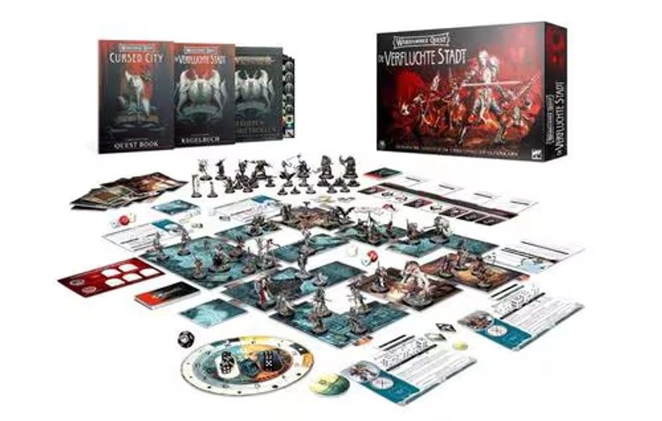 Spielset Warhammer Quest Verfluchte Stadt, Deutsch