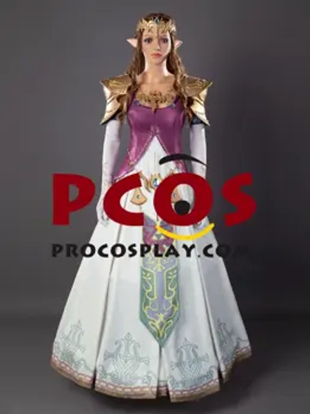 The Legend of Zelda: Twilight Princess Princess Zelda Cosplay Costume mp005257