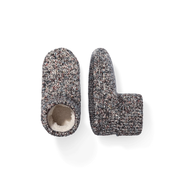 Men's Gripper Slipper Bootie - Sherpa-Lined  