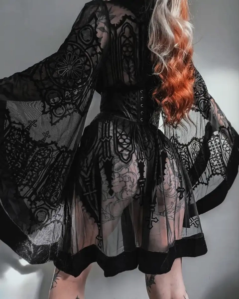 CATHEDRALIS SHEER ROBE
