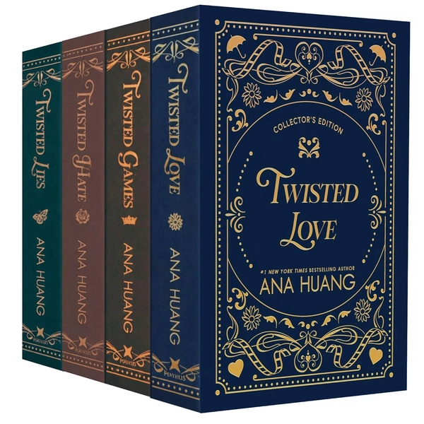 Ana Huang Twisted Series 4 Books Collection Set – Twisted Love, Twisted Games, Twisted Hate & Twisted Lies - Walmart.com