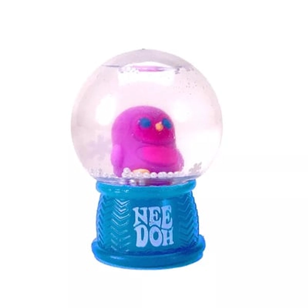 NeeDoh Squishmas Squish N' Flow Snow Globe Sensory Toy, None