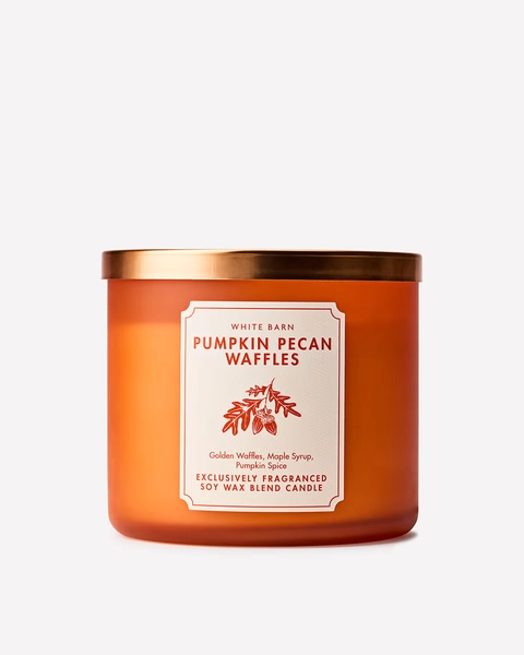 Pumpkin Pecan Waffles 3-Wick Candle