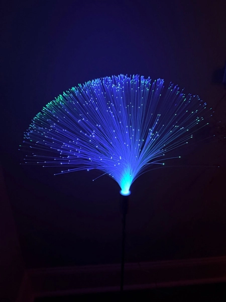 Fiber Optic Spray Fountain Floor Lamp With Stem/base Lite F/X -3 Ft Tall