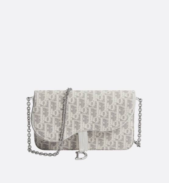 Clutch pochette Saddle média com alça de corrente