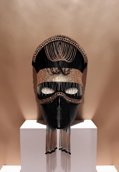Black Sultan Masquerade Mask