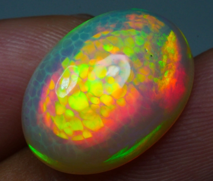 7.665 CRT GORGEOUS NEON HONEYCOMB DLUXE COLOR WELO OPAL-