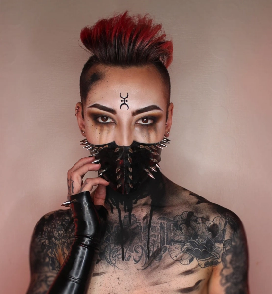LIVIDITY Latex Face Mask - Etsy UK