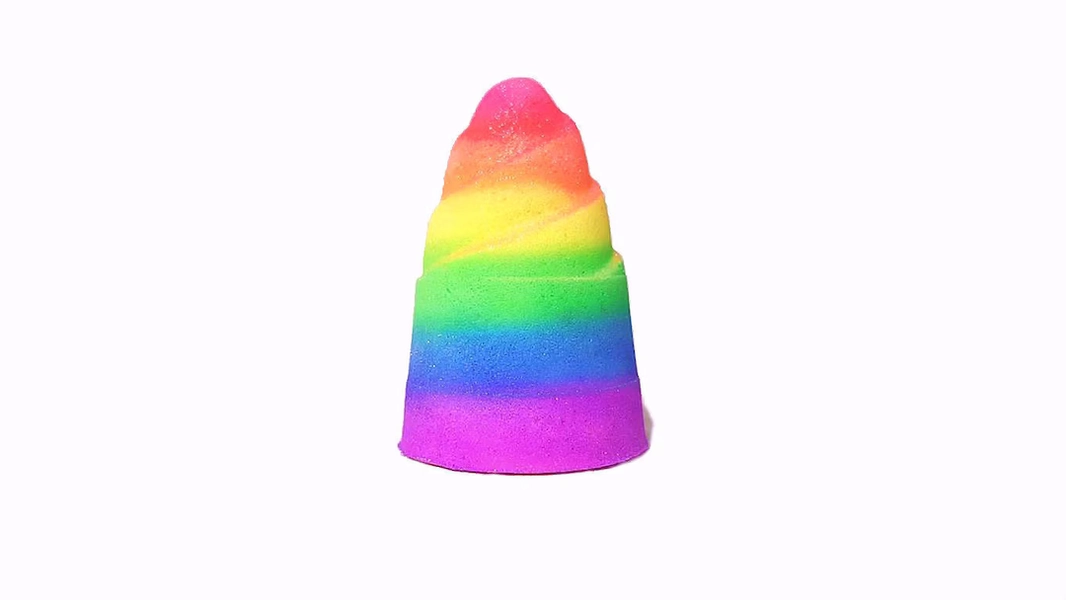 Rainbow Unicorn Horn Bath Bomb | Bath Bombs | Bath Fizz | Vegan | Handmade | Unicorn - Etsy