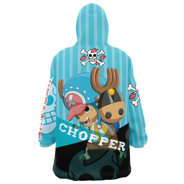 Tony Chopper One Piece Snug Oversized Blanket Hoodie