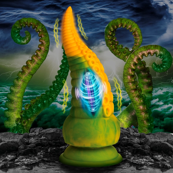 Monstropus 2.0 Vibrating Tentacle Silicone Dildo - Creature Cocks