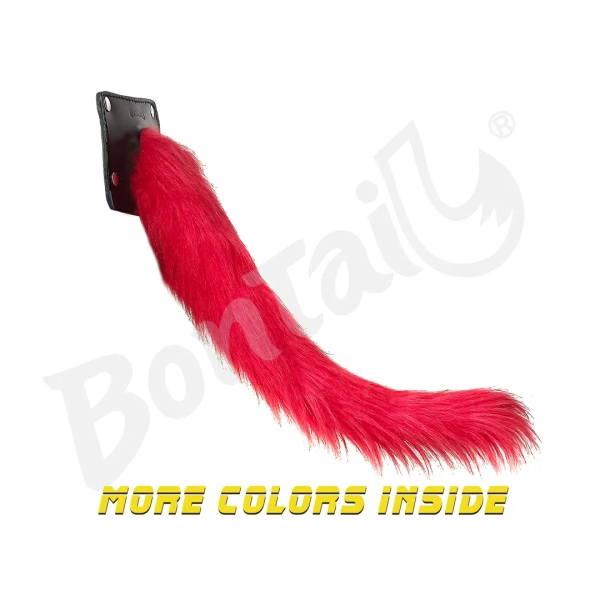 Faux Fur Show Tail Harness – 22" Long Super Motion Silicone Tail for Furry & Therian Wear - Etsy.de