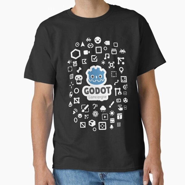"Godot Design 5" Classic T-Shirt for Sale by cececollection
