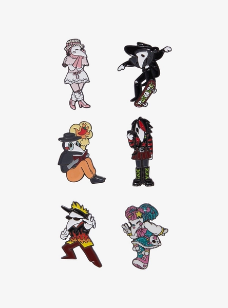 A Plague Of Doctors Series 3 Blind Bag Enamel Pin Hot Topic Exclusive