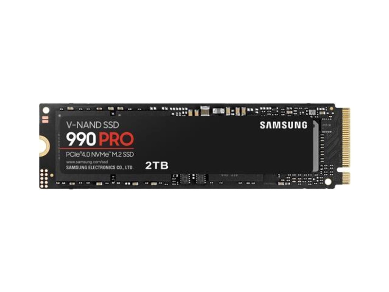 SAMSUNG 990 PRO 2TB SSD, PCIe Gen4 M.2 2280, Seq. Read Speeds Up-to 7,450MB/s for High End Computing, Gaming, and Heavy Duty Workstations (MZ-V9P2T0B/AM) Non-Heatsink - Newegg.com