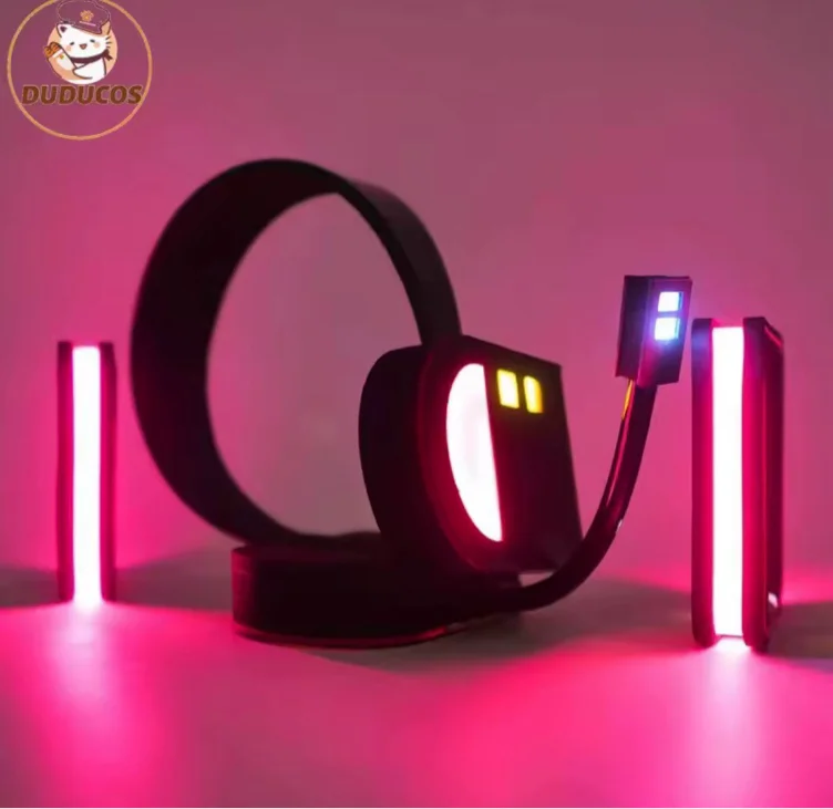 audífonos miku con luces <3