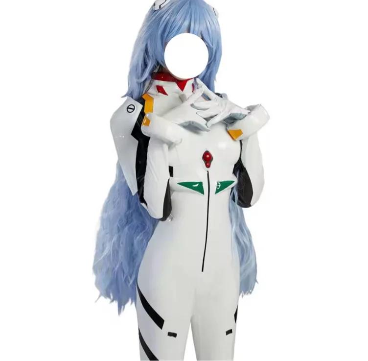cosplay brilloso traje rei ayanami <3 