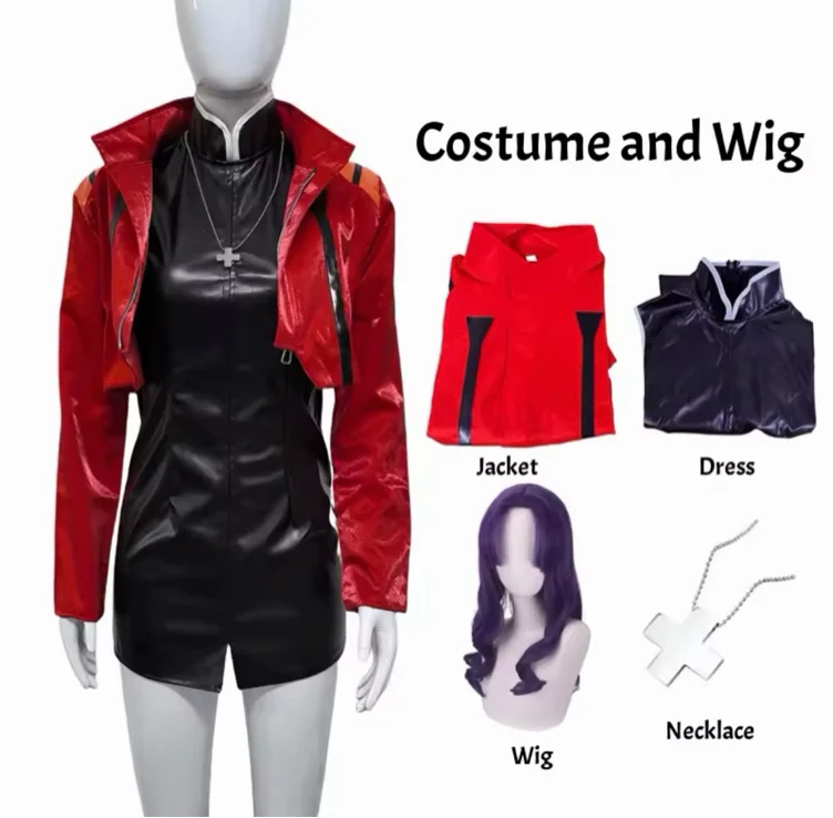 cosplay COMPLETO misato EVA <3