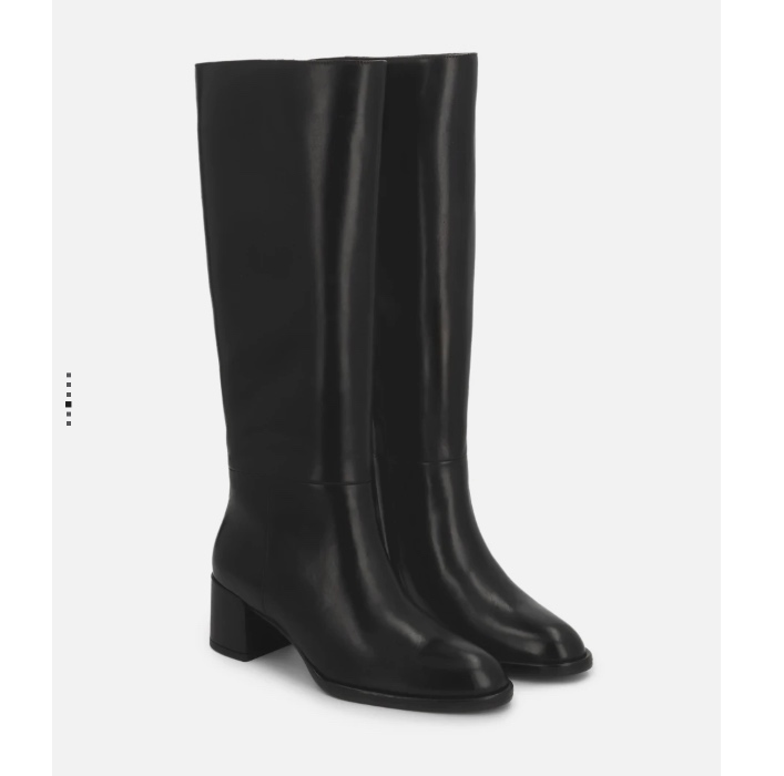Kazar leather high boots