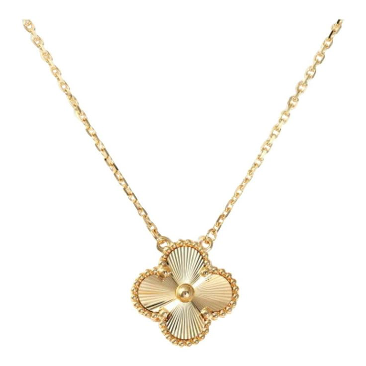 Van Clef Gold Necklace