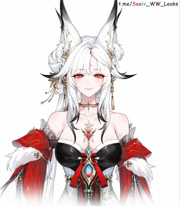 Uwowo Collab Series: Game Wuthering Waves WuWa Hsin Cosplay Costume XS-3XL - Costume +Tail / 【Pre-sael】XS