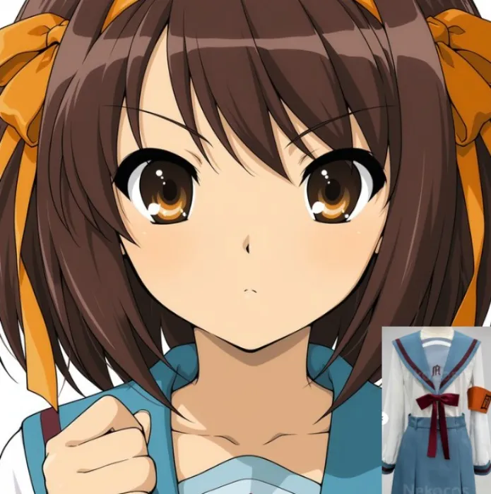 Haruhi Suzumiya Cosplay+Wig