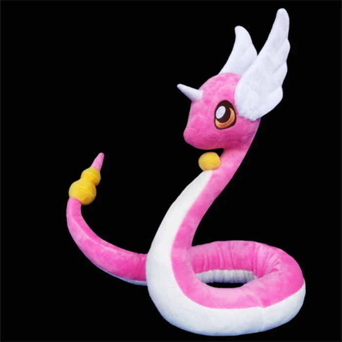 Dragonair Stuffed Animal . Pink