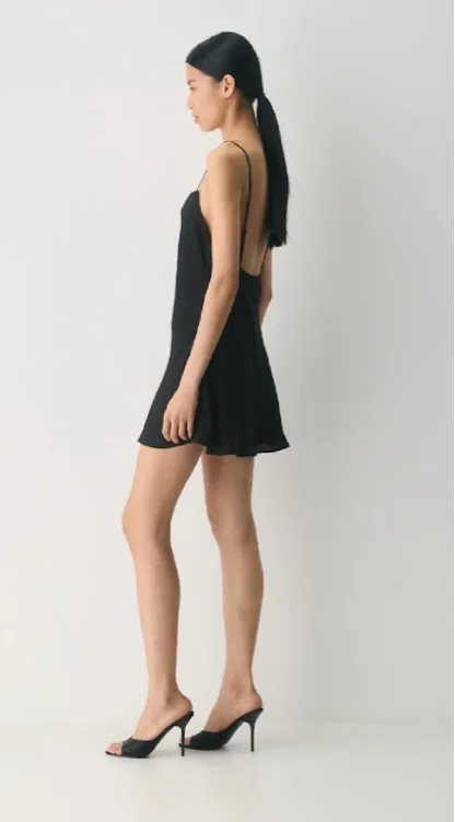 Aritzia Confession Satin Dress