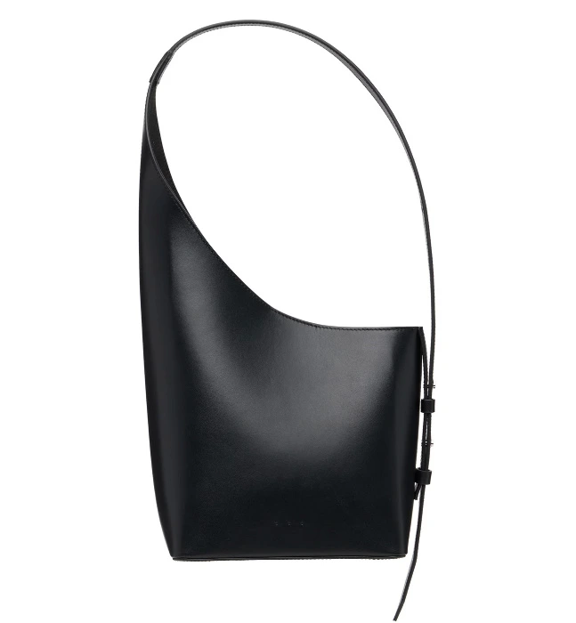 Black Demi Lune Bag | Aesther Ekme