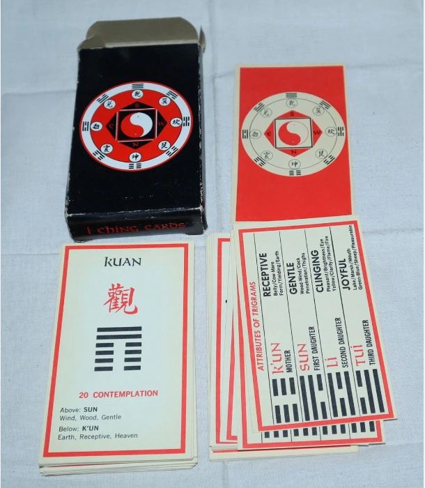 Vintage I Ching Card Deck | Ebay